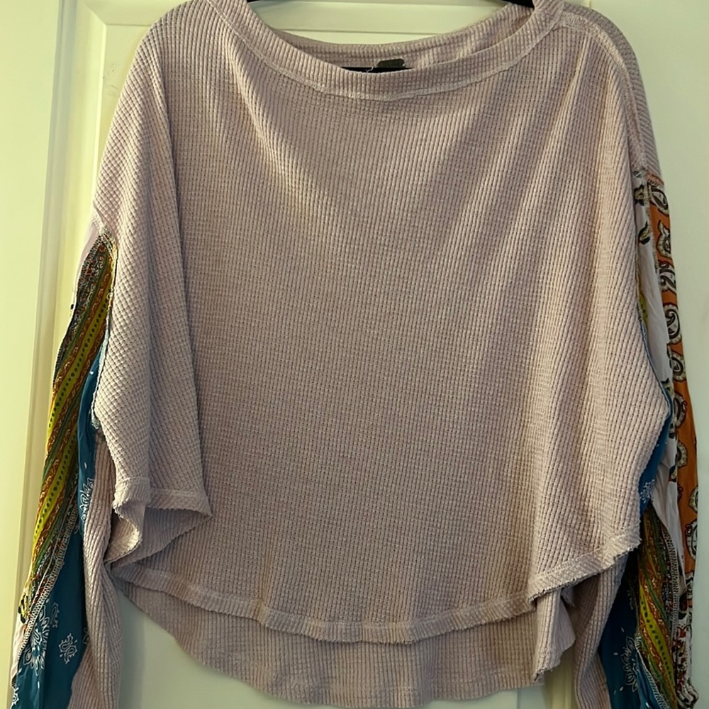 Purple Free People Top